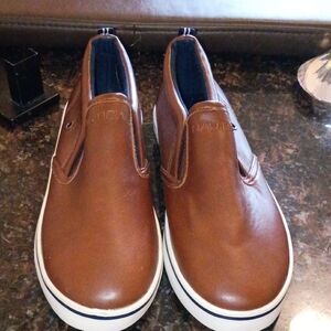 Nautica Men's Tan Slip-On Loafers